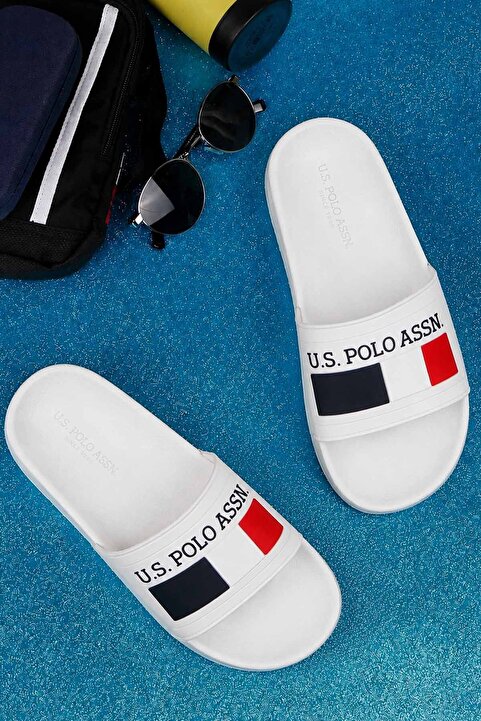 U.S. Polo Assn. U.S.Polo Assn. 3M Nico 3Fx Erkek Terliği 101373187 Beyaz
