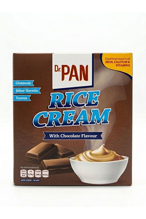 Dr Pan Dr. Pan Rice Cream Çikolatalı 400gr