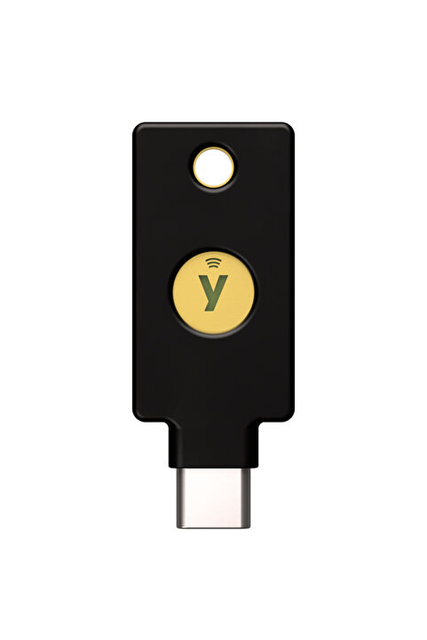 Global Dünya Gümrük Yubico YubiKey 5C NFC Type-C Destekli 2FA Donanımsal Güvenlik Anahtarı (FIDO2/U2F)