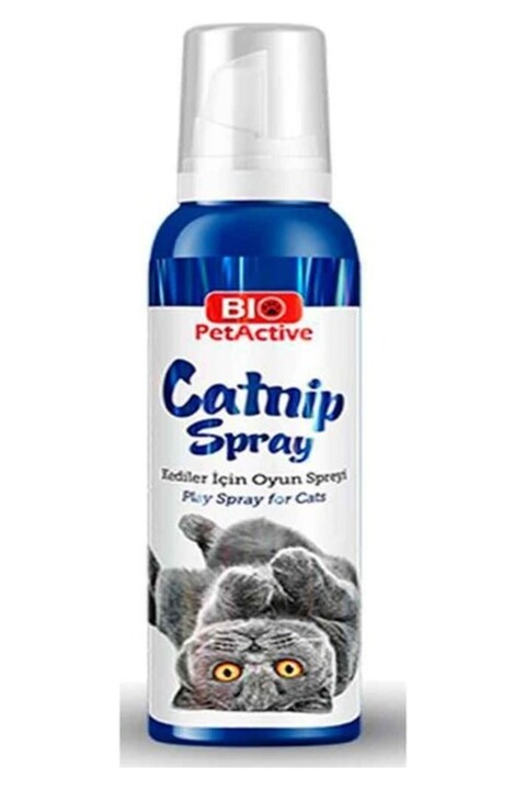 Bio PetActive Kahverengi 100ml Catnip Sprey Premium Kalite Oyun Spreyi Kediler İçin CS