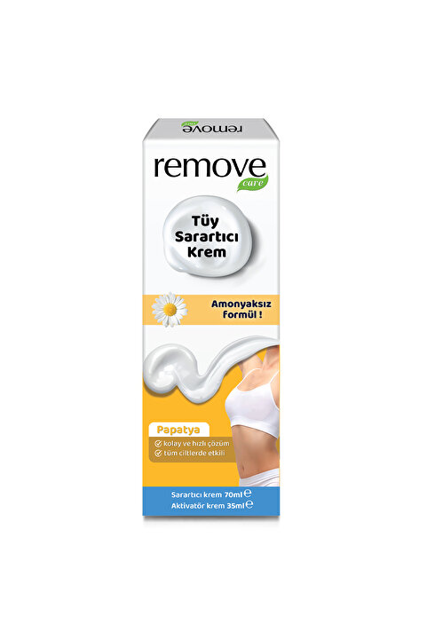 remove Tüy Sarartıcı Krem - Papatya
