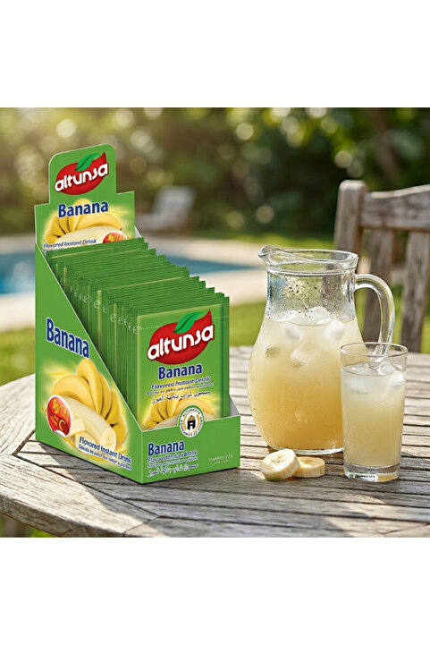 Altunsa Muz Aromalı Soğuk Toz Içecek 9 gr X 24 Adet