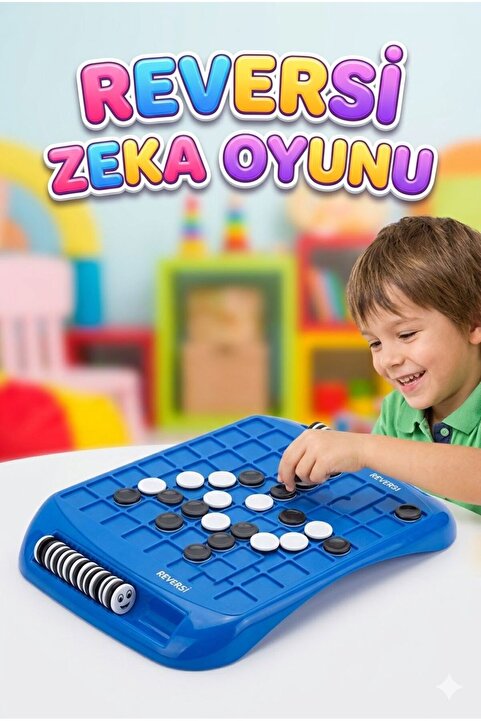 Tıfıl Toys Klasik Reversi Deneyimi: Zeka Strateji Zihin Jimnastiği Eğitici ve Öğretici Kutu Oyuncak