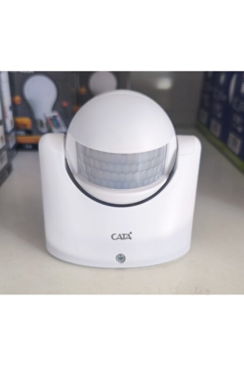 Cata Hareket Sensörü 180° Infrared Motion Sensor IP44 Max 12 Metre