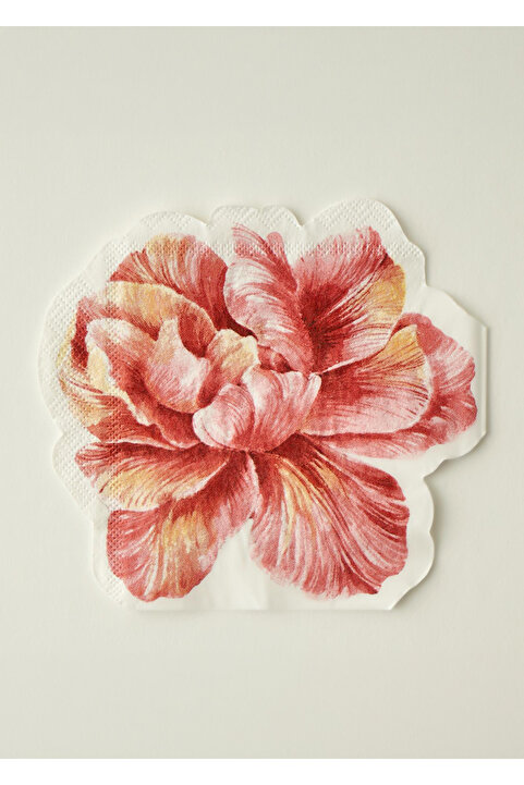 Bella Maison Peony 40'lı Kağıt Peçete Pembe (13,5x15 cm)