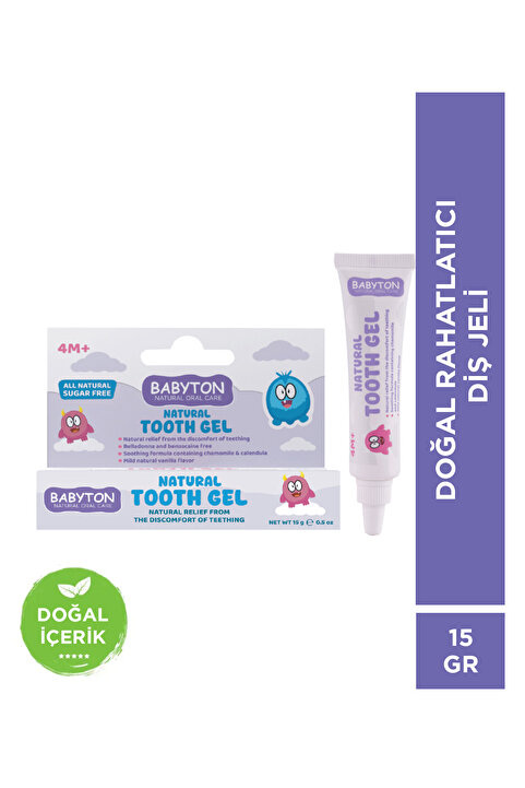 BABYTON Bebekler İçin Doğal Diş Jeli 15 gr