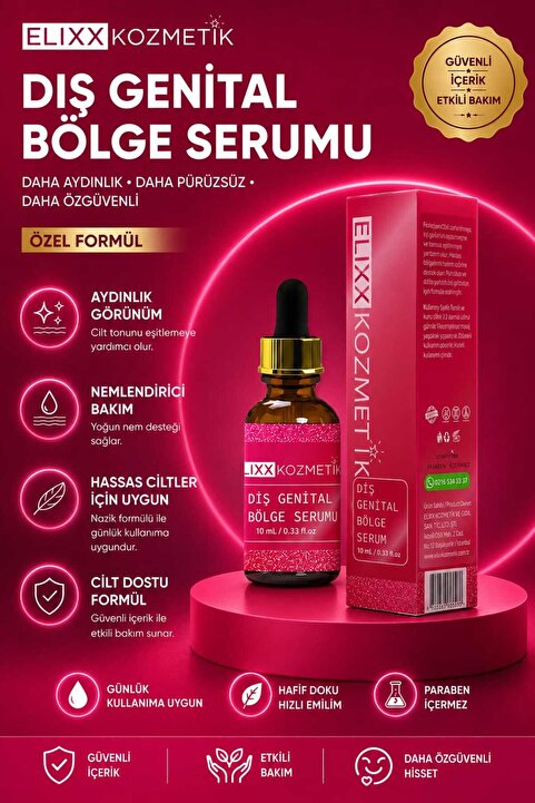 ELIXX Genital Bölge Bakım Serumu