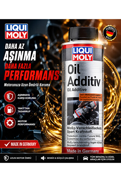 Liqui Moly Mos2 motor Katkısı - 1012