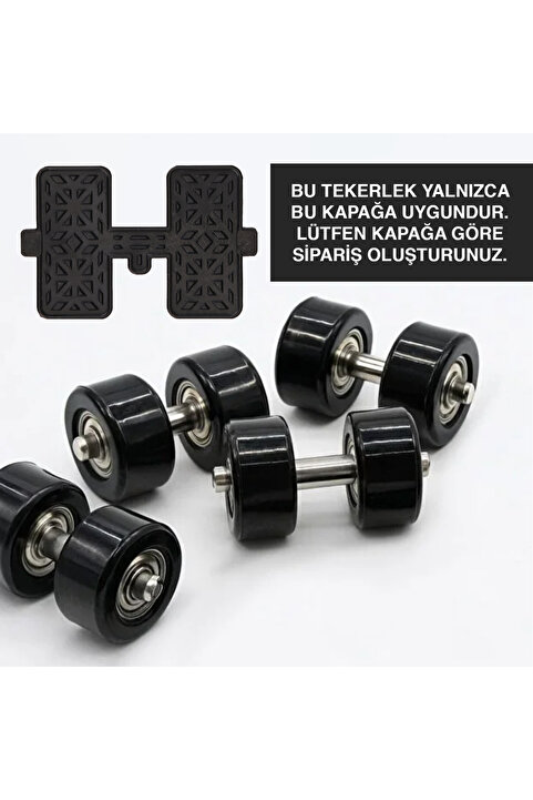 ROCKY SPORT Patenli Ayakkabı Tekerlekleri ve Aparatı Kaykay Ayakkabı Aparatları