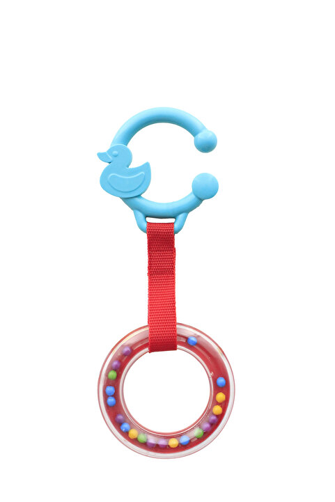 Bemy Baby Bebek Çıngıraklı Halka - Bebek Arabası Askısı - Puset Askısı - Beşik Askısı