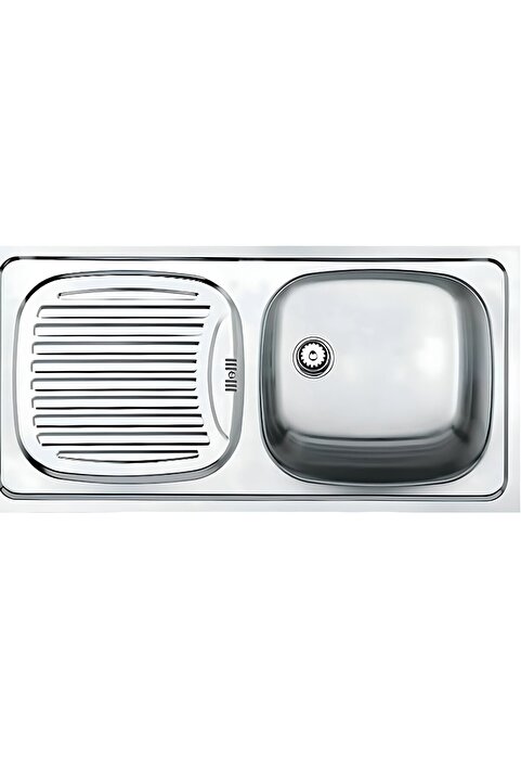 Teka EBM 45 Paslanmaz Çelik Sol Damlalıklı Eviye 40132022