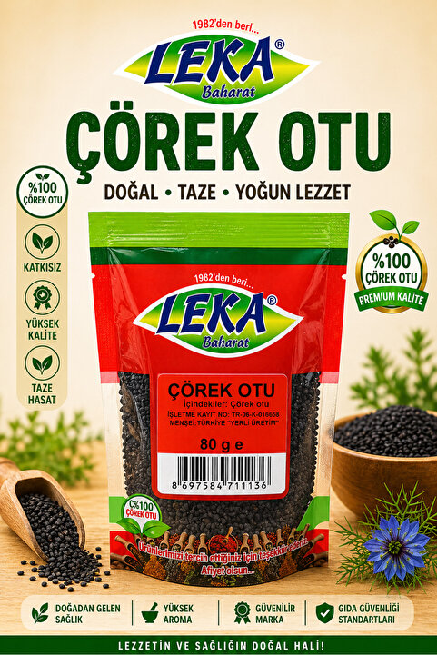 leka baharat Çörek Otu 80 g