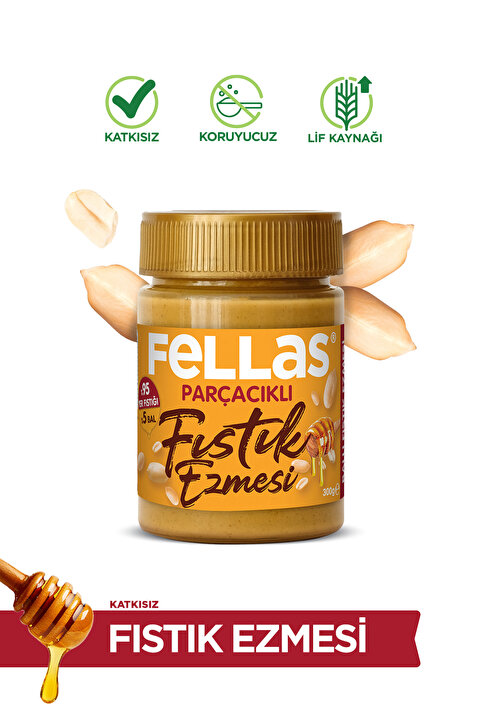 Fellas Ballı Fıstık Ezmesi (300 g)
