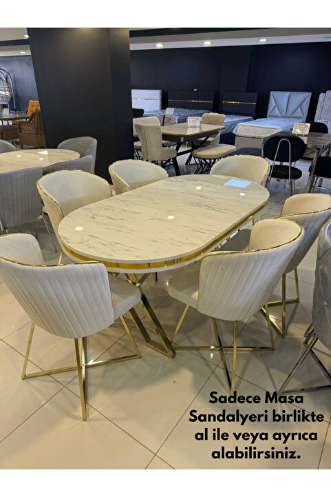 ÜNALMIŞ Yemek Masası (SADECE MASA) 90x170 Lüx Qualty