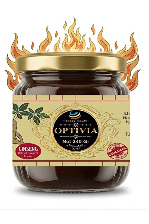 Herşeyi Kolay Macun Macunu Bitkisel Happy net 240gr Optivian Atom Macun Macunu Kuvvetli Macunu Macun