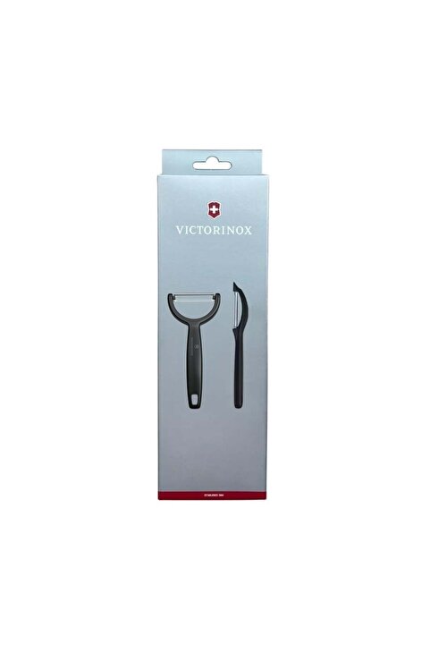 VICTORINOX Siyah Soyacak Set