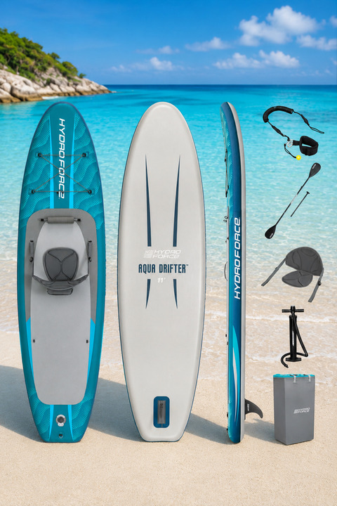 Bestway Hydro Force Paddle Board - Oturaklı Su Set - Stand-Up Paddleboard - Kürekli SUP Seti - Şişme Paddle Board - SUP Board - Şişme Sörf Tahtası 335x91,5x15 cm.