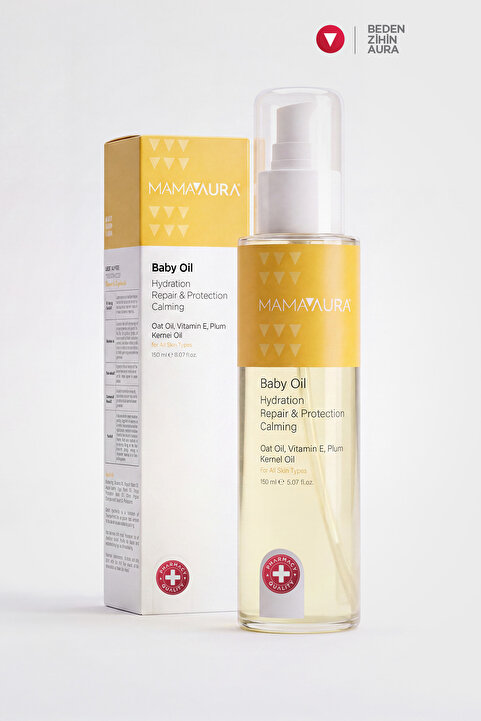 MAMAAURA Bebek Bakım Yağı - Baby Oil 150 ml