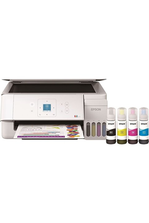 Epson EcoTank L3366 Wi-Fi Çok Fonksiyonlu Mürekkep Püskürtmeli Yazıcı (Siyah Mürekkep Hediyeli)