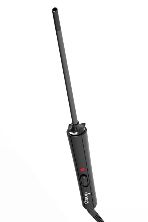 Hairens Hrs-130 Afro Dalga 9 Mm. Kıvırcık Ince Saç Maşası, 20 Cm. Ekstra Uzun Başlık