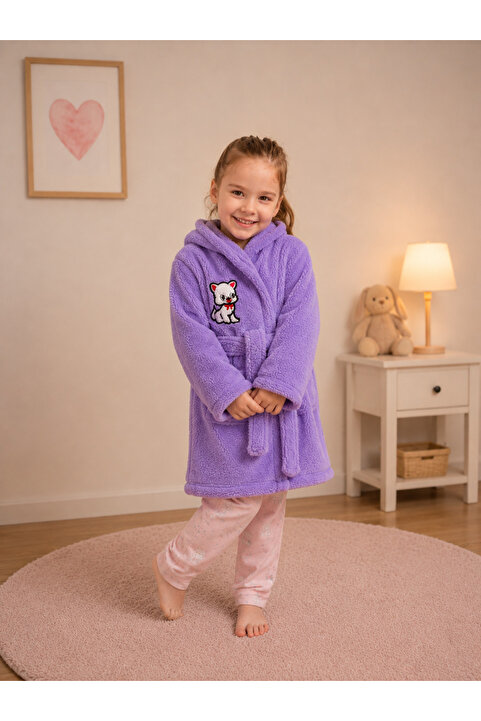 Sweet's Collection Sabahlık Kız Genç Çocuk Welsoft Peluş