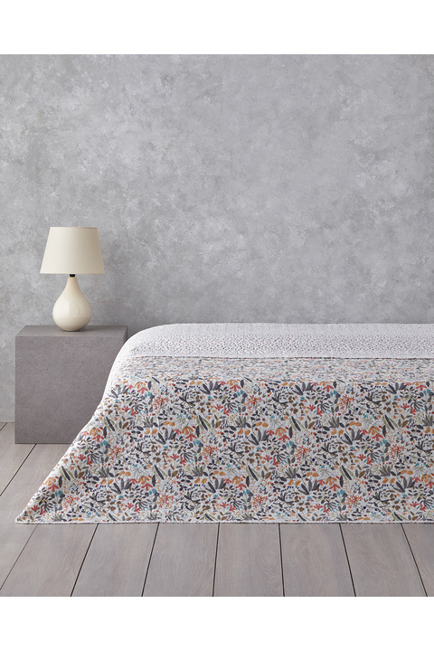 English Home Wild Forest Çift Taraflı Çift Kişilik Çok Amaçlı Örtü 200x220 cm Pembe