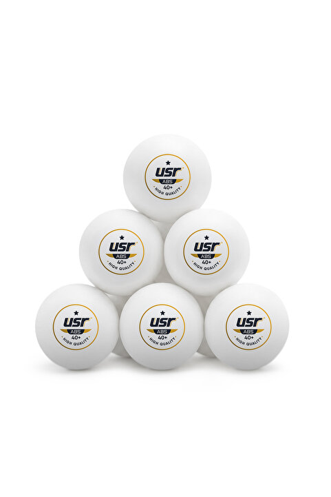 Usr Starter 10 lu 1 Yıldız Masa Tenisi Topu Beyaz