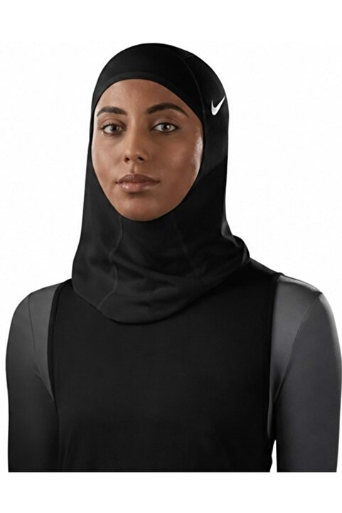 Nike Pro Hijab 2.0 Sporcu Başörtüsü Sporcu Bone Spor Başörtüsü SİYAH