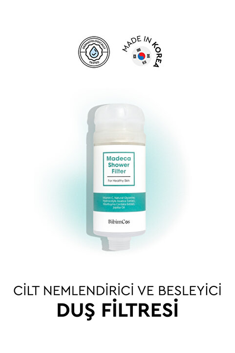 Bibimcos Madeca Shower Filter 160g - Cilt Nemlendirici ve Besleyici Duş Filtresi