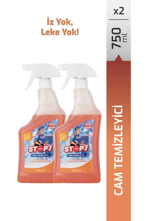 STOP Forte 2'li Cam Temizleyici Sprey 750 ml