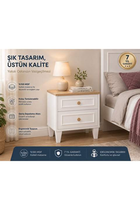 VENATTO Smart Komodin(%100mdf)
