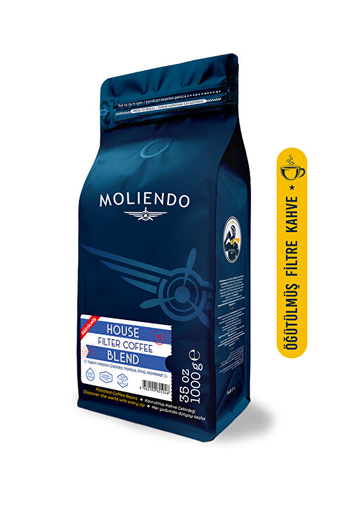 Moliendo House Blend Filtre Kahve (Öğütülmüş Filtre Kahve) 1000 g