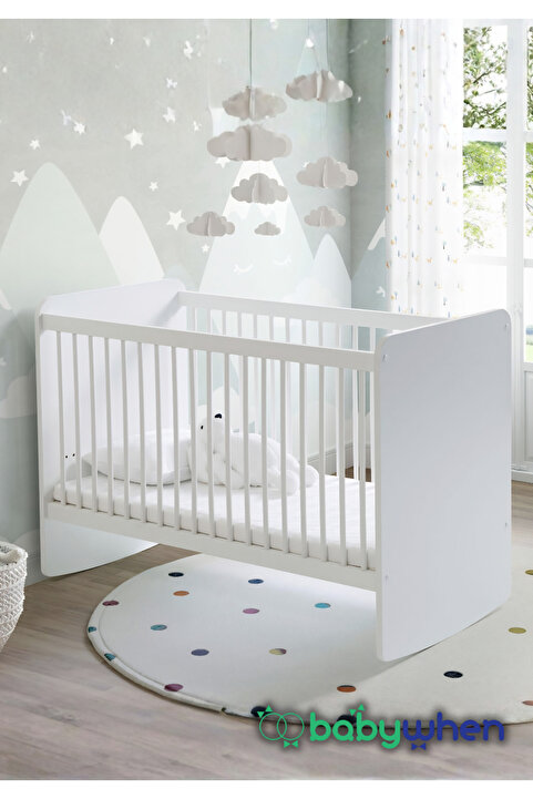 Babywhen Bebek Beşiği Park Beşik Kademeli Sallanır Sabitlenir 60x120