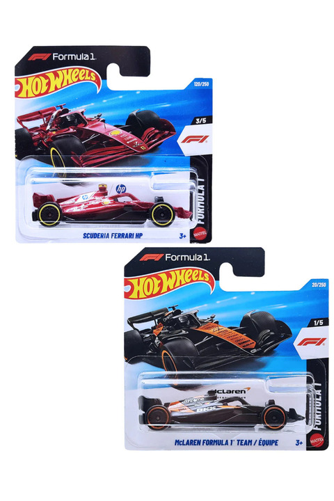 HOT WHEELS FORMULA 1 Scuderia Ferrari HP - FORMULA 1 Mclaren Formula 1 Team
