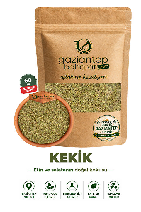 Gaziantep Baharat Kekik Lüks 60 gr
