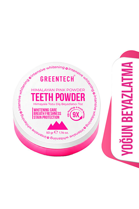Greentech Himalaya Tozu Diş Temizleme Tozu 50 gr