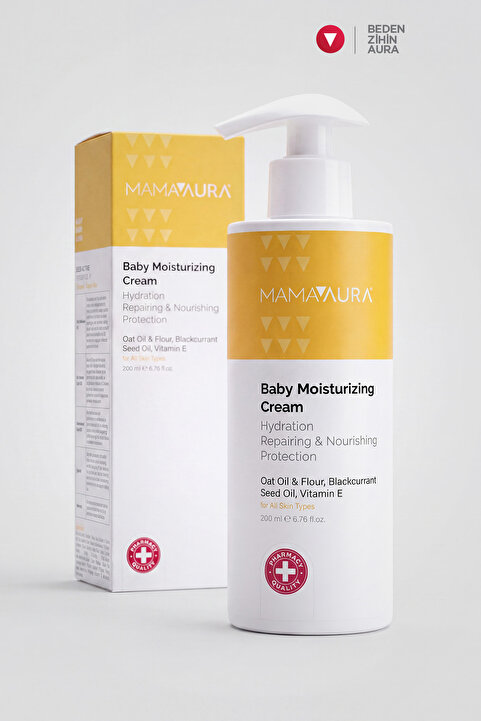 MAMAAURA Nemlendirici Bebek Kremi - Baby Moisturizing Cream 200 ml