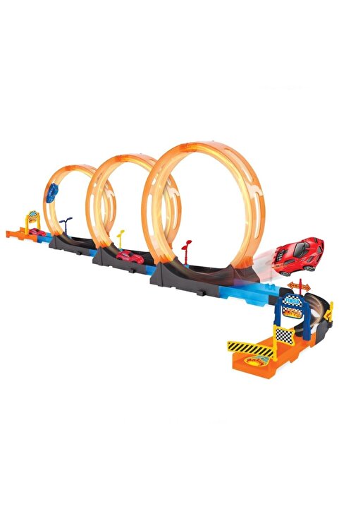 Genel Markalar Rollingfast Oyuncak Araba Yarış Pisti Xl 150 cm Oyuncak Araba Yarış Pisti
