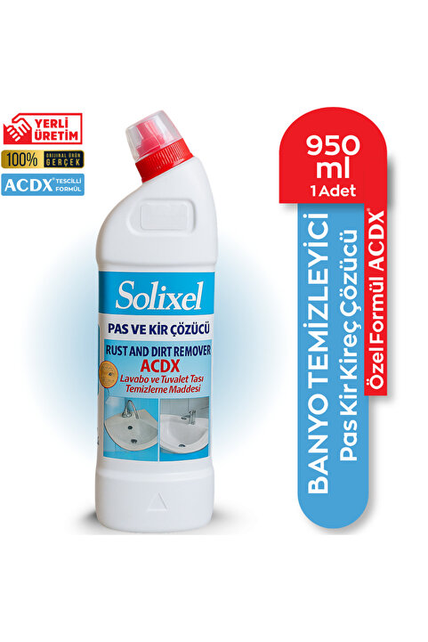 SOLİXEL Pas Ve Kir Çözücü 950 Ml