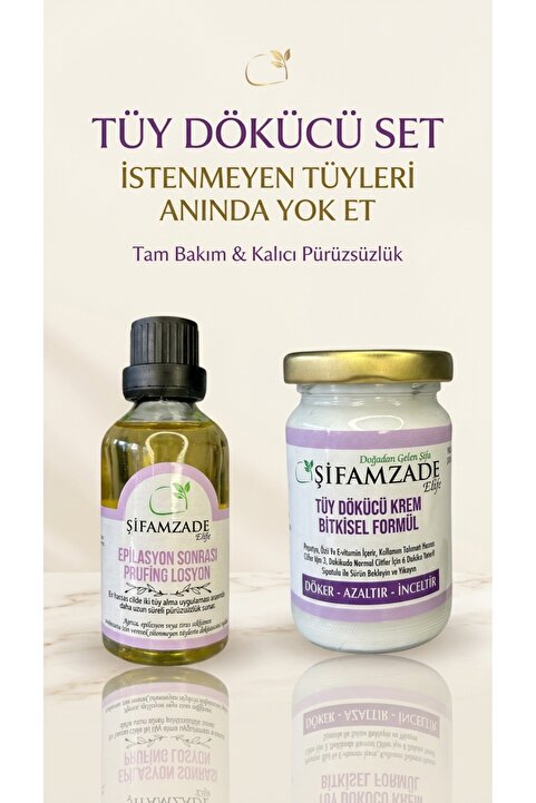 Şifamzade Prufing Tüy Dökücü Ve Azaltıcı Set