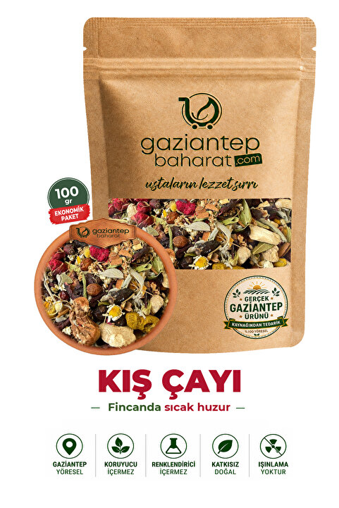 Gaziantep Baharat Kış Çayı Karışımı 100 gr