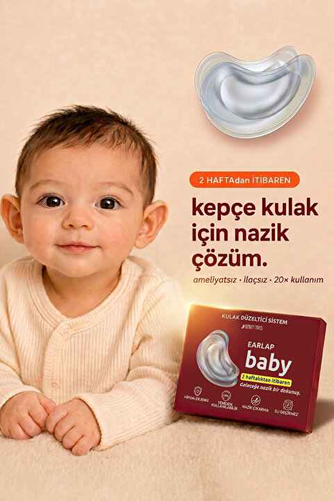 Beauty Tapes Earlap Baby Kepçe Kulak Düzeltici Silikon Beans