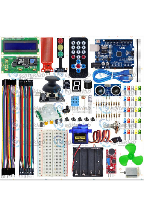 eğiteklab ARDUİNO SÜPER BAŞLANGIÇ EĞİTİM SETİ