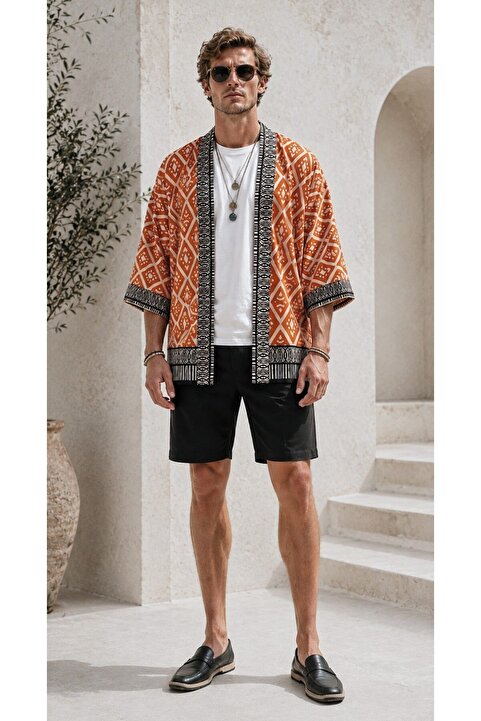GODE Bohem Erkek Kimono