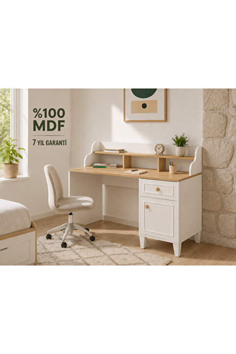 VENATTO Smart Ders Çalışma Masası (%100MDF)