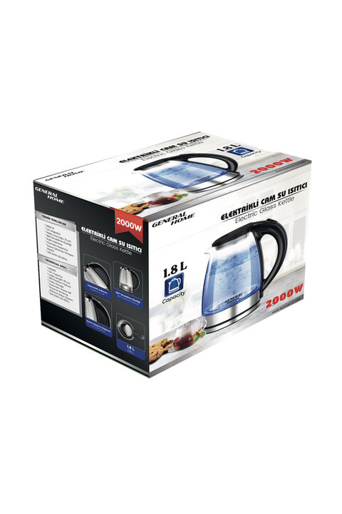 General Home GH-3300 Elektrikli Cam Su Isıtıcı