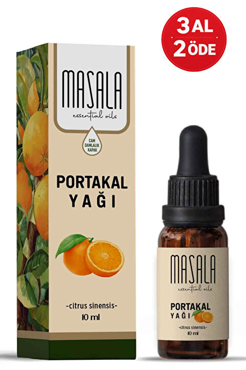 Masala Portakal Yağı 10 Ml. (Orange Oil)