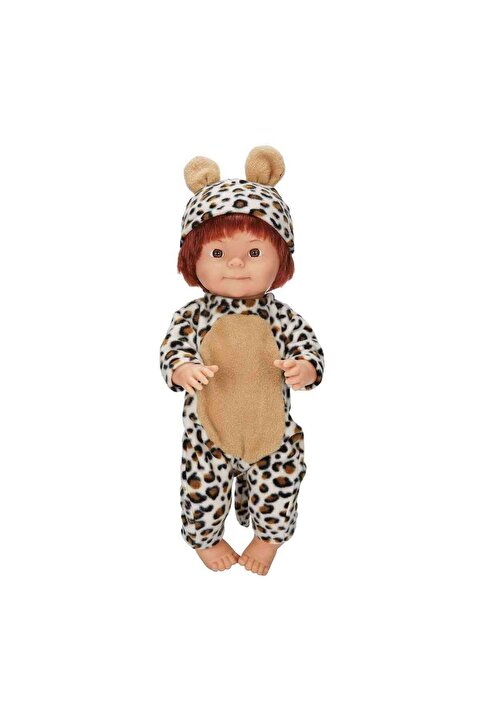 Sunman Bebelou Costume Party Bebeği 40 cm - Leopar Kostümlü Bebelou