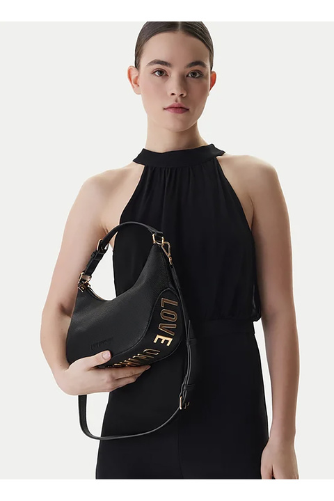 Love Moschino Siyah Kadın Omuz Çantası JC4018PP1OLT0000