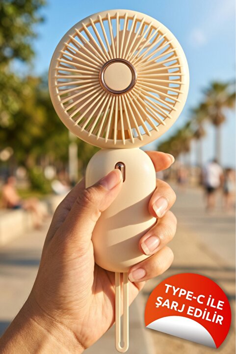 iThink Original Accessories MİNİ TAŞINABİLİR FAN TYPE-C ŞARJLI EL VANTİLATÖRÜ FN-65